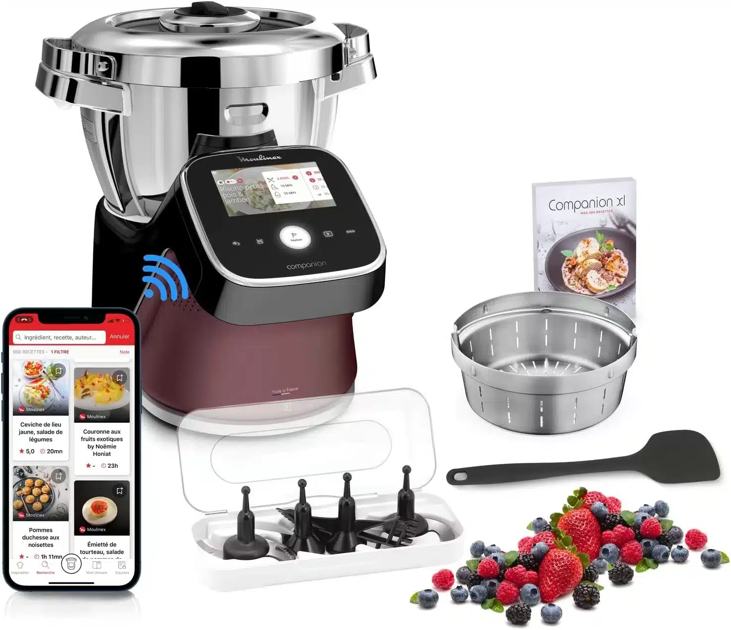 Test du Moulinex Companion HF8408F1 : robot cuiseur XL et kit pâtisserie